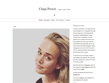 Tablet Screenshot of chajaproost.com